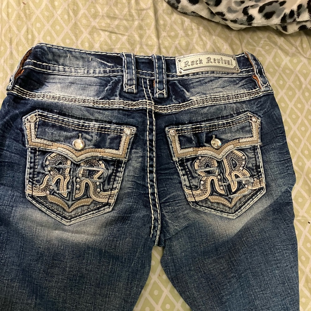 Size 26 Nadine Rock revival jeans